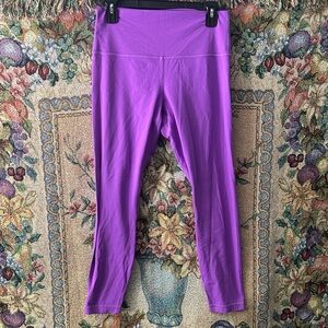 Lululemon purple leggings size 10